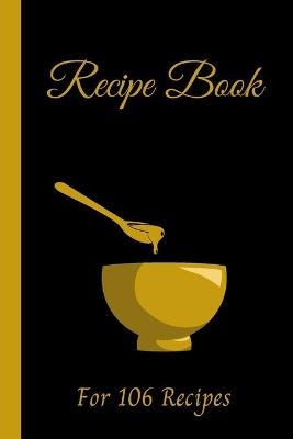 Blank Recipe Book - Pink Paws