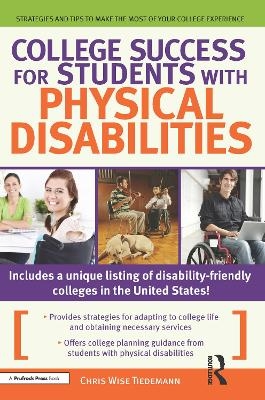 College Success for Students With Physical Disabilities - Christine Wise Tiedmann