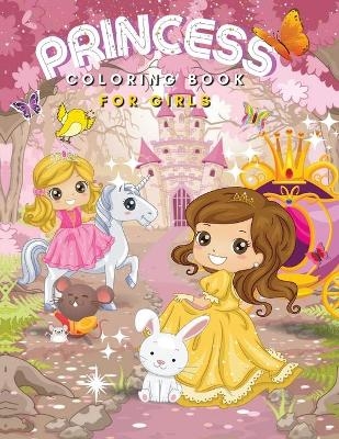 Princess Coloring Book for Girls