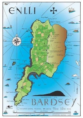 Map Ynys Enlli / Bardsey Island Map