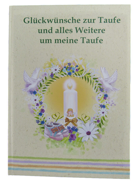 G&auml;stebuch zur Taufe f&uuml;r Erinnerungen an "Meine Taufe" - Angelina Schulze