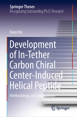 Development of In-Tether Carbon Chiral Center-Induced Helical Peptide