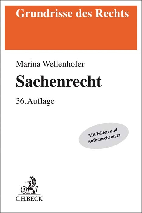 Sachenrecht - Manfred Wolf, Marina Wellenhofer