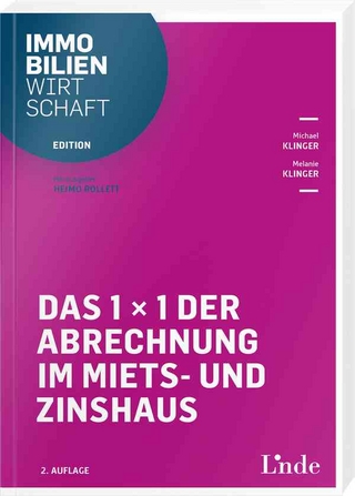 Das 1 x 1 der Abrechnung im Miets- und Zinshaus
