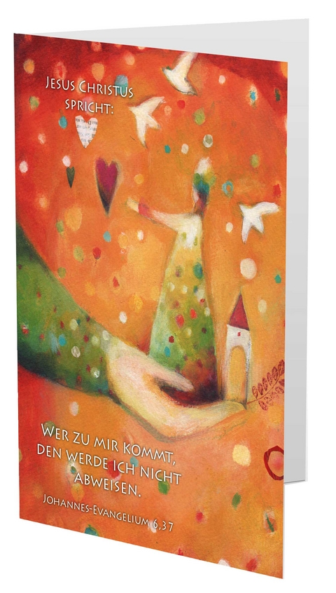 Gru&szlig;karte mit Umschlag "Jahreslosung 2022"