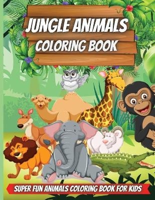 Jungle Animals Coloring Book - Elena Sharp