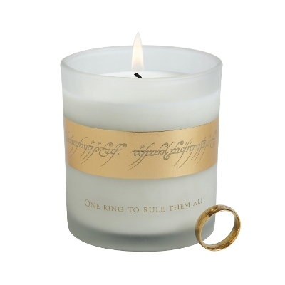 The Lord of the Rings: The One Ring Glass Candle -  Insight Editions