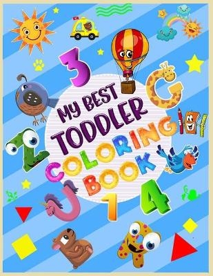 My Best Toddler Coloring Book