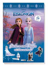 Disney Die Eisk&ouml;nigin: Stickern und Malen mit Elsa und Anna -  Panini