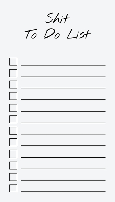 To Do List Notepad -  Get List Done