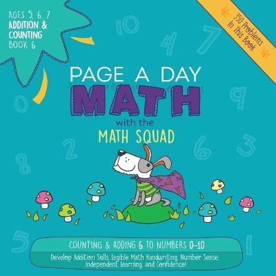 Page A Day Math Addition & Counting Book 6 - Janice Auerbach