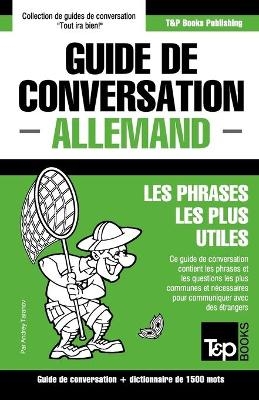 Guide de conversation Français-Allemand et dictionnaire concis de 1500 mots