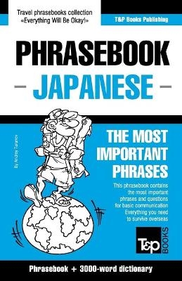 English-Japanese phrasebook and 3000-word topical vocabulary