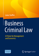 Business Criminal Law - Lukas Staffler