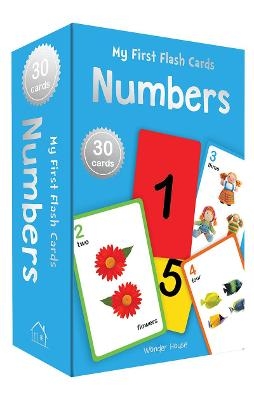 My First Flash Cards Numbers -  Wonder House Books
