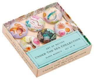 Art of Nature: Under the Sea Glass Magnet Set