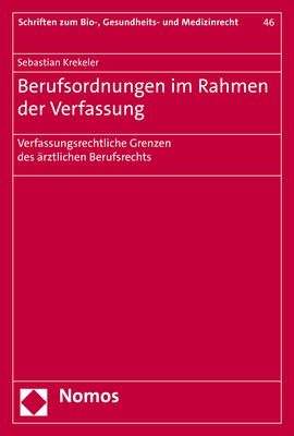 Berufsordnungen im Rahmen der Verfassung