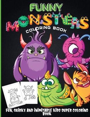 Funny Monsters Coloring Book - Elena Sharp