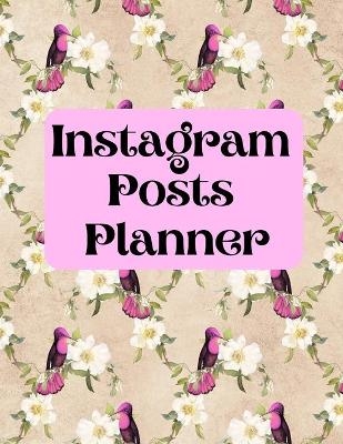 Instagram posts planner