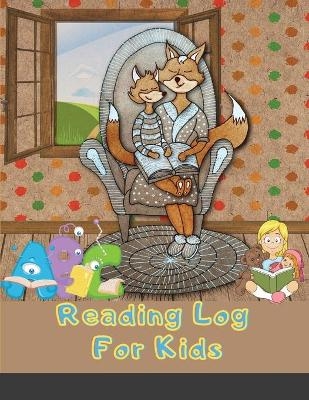 Reading Log For Kids - Blowy Brenna