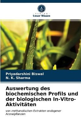 Auswertung des biochemischen Profils und der biologischen In-Vitro-Aktivitäten