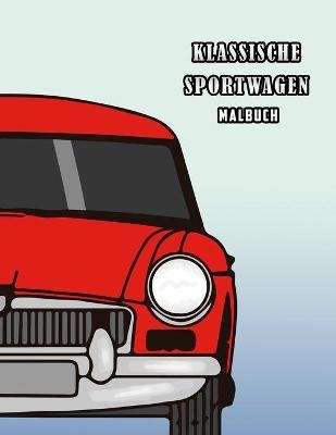 Klassische Sportwagen Malbuch
