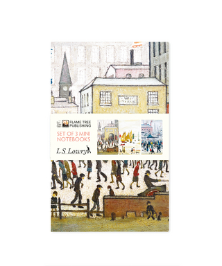 L.S. Lowry Set of 3 Mini Notebooks