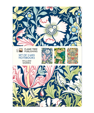 William Morris Set of 3 Midi Notebooks