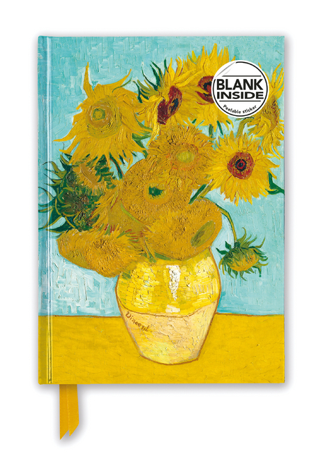Vincent van Gogh: Sunflowers (Foiled Blank Journal) - 