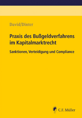 Praxis des Bu&szlig;geldverfahrens im Kapitalmarktrecht - 