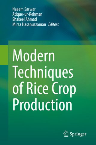 Modern Techniques of Rice Crop Production
