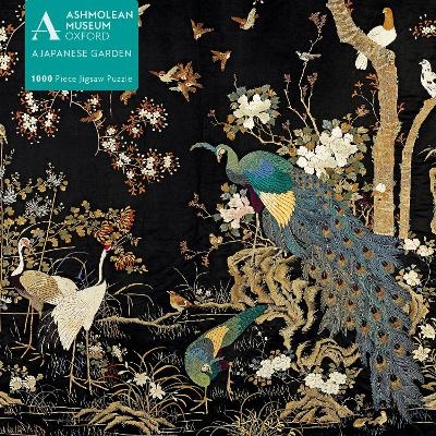 Adult Jigsaw Puzzle Ashmolean Museum: Embroidered Hanging with Peacock - 