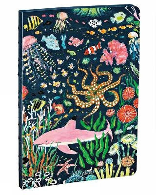 Pink Shark A5 Notebook - Allyn Howard