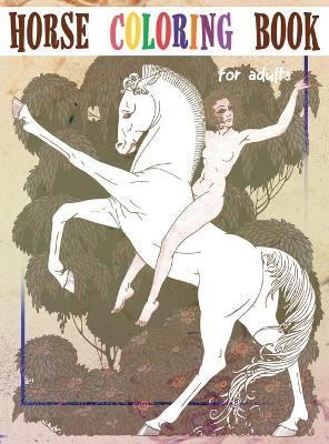 Horse Coloring Book for Adults