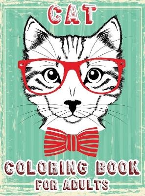 Cat Coloring Book for Adults -  Tornis