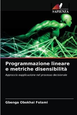 Programmazione lineare e metriche disensibilit&agrave; - Gbenga Obokhai Folami
