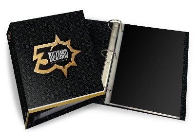 The Blizzard 30th Anniversary Pin Portfolio Binder W/Exclusive Pin -  Blizzard Entertainment