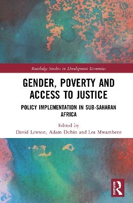 Gender, Poverty and Access to Justice - 