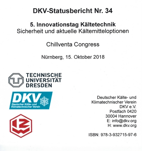 5. Innovationstag Kältetechnik - Ullrich Hesse