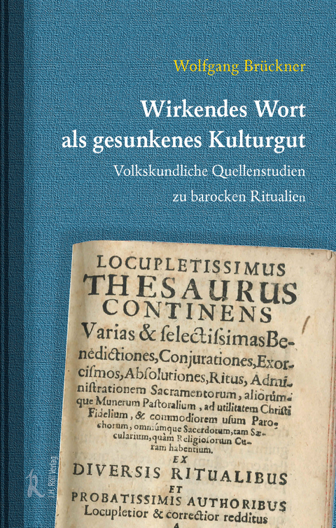 Wirkendes Wort als gesunkenes Kulturgut. - Wolfgang Br&uuml;ckner  Josef