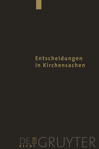 Entscheidungen in Kirchensachen seit 1946 / 1.7.-31.12.2004