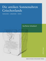 Die antiken Sonnenuhren Griechenlands Teil 2 - Karlheinz Schaldach