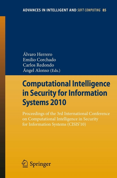 Computational Intelligence in Security for Information Systems 2010 - 