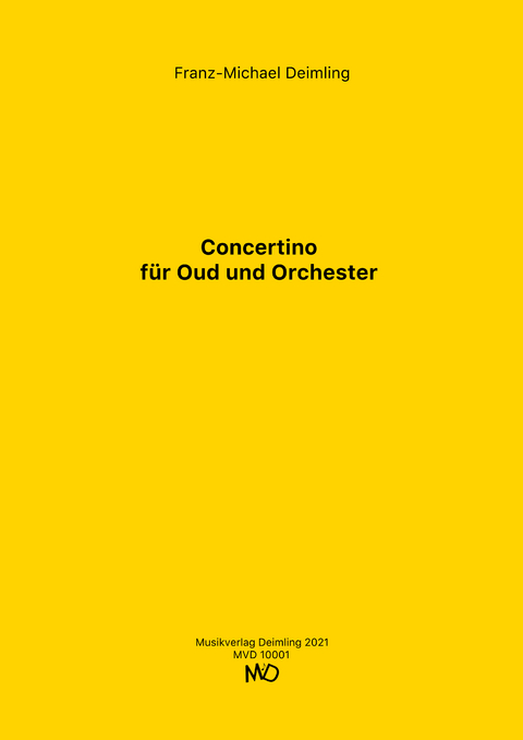 Concertino f&uuml;r Oud und Orchester - 
