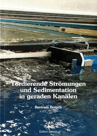 Tordierende Strömungen und Sedimentation in geraden Kanälen