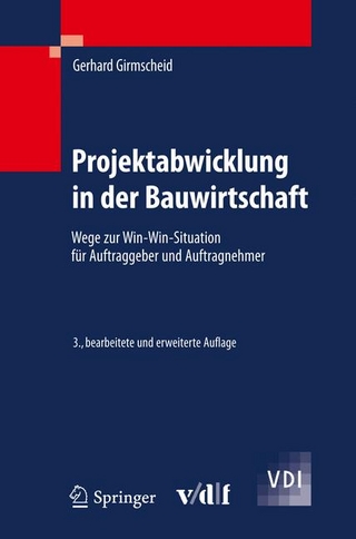 Projektabwicklung in der Bauwirtschaft