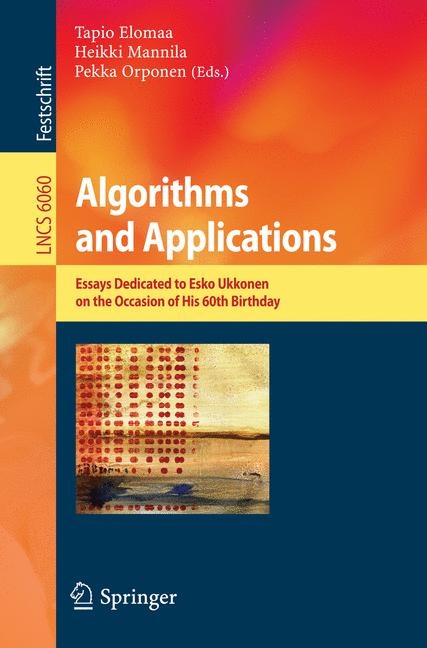 Algorithms and Applications - 