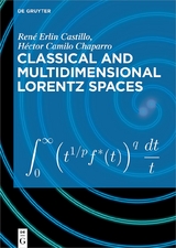 Classical and Multidimensional Lorentz Spaces - Ren&eacute; Erlin Castillo, H&eacute;ctor Camilo Chaparro