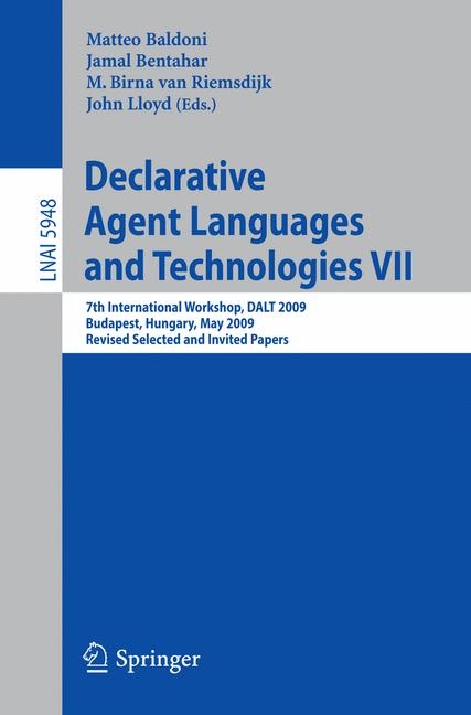 Declarative Agent Languages and Technologies VII - 