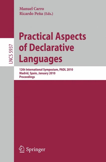 Practical Aspects of Declarative Languages - 